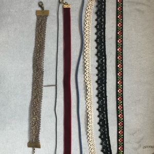 URBAN OUTFITTERS AND FREE PEOPLE NECKLACES